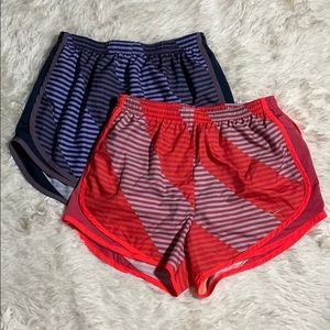 Lot of 2 Nike Tempo shorts
